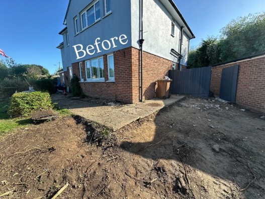 Driveway Renewal — before