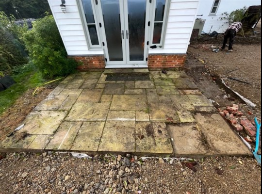 Complete Garden Rebuild — before